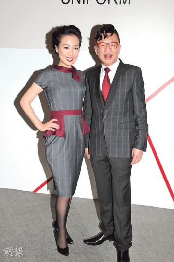 江美儀(左)與許紹雄(右)一唱一和搞氣氛。(攝影:孫華中) 江美儀(左)與許紹雄(右)一唱一和搞氣氛。(攝影:孫華中)