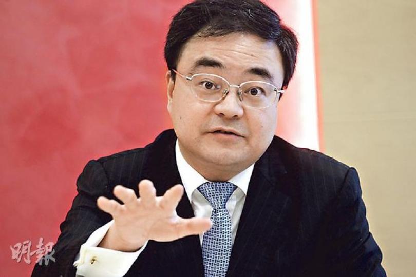 永隆銀行助理總經理黃睿認為，放寬兌換上限有望於今年首季內實現，料今年內地在資本帳項目上預期亦有更多突破性發展。（郭慶輝攝）
