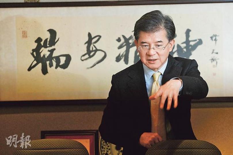 瑞安房地產主席羅康瑞坦言公司過去幾年發展「退得太後」,此次出山將重組瑞安,加速在國內拿地;旗下中國新天地未來將專做商業物業,預計明年分拆上市。(李紹昌攝) 瑞安房地產主席羅康瑞坦言公司過去幾年發展「退得太後」,此次出山將重組瑞安,加速在國內拿地;旗下中國新天地未來將專做商業物業,預計明年分拆上市。(李紹昌攝)