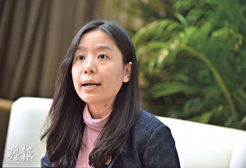 「常春藤教育」創辦人孫小秣透露，金融機構高管多數有海外留學經歷，重視子女的早期教育，且願意投資。（盧翊銘攝）