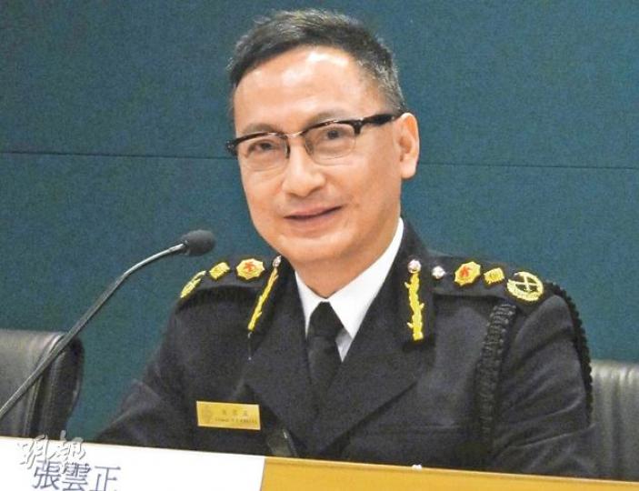 海關關長張雲正（圖）表示，自去年下半年起，除了堵截個別攜帶超額奶粉過關的水貨客，也開始針對集團式水貨活動，針對打擊組織的「中上游」成員如付貨人及搗破其貯存倉庫等以收阻嚇之效。（錢瑋琪攝）