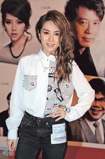 G.E.M.在微博發表感言,令她與男友林宥嘉的分手傳聞甚囂塵上﹔G.E.M.卻希望大家不要揣測。(攝影:鍾偉茵) G.E.M.在微博發表感言,令她與男友林宥嘉的分手傳聞甚囂塵上﹔G.E.M.卻希望大家不要揣測。(攝影:鍾偉茵)