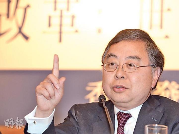 恒隆主席陳啟宗認為,要維持立法會功能組別,話功能組別可與直選議員互相制衡。(劉焌陶攝) 恒隆主席陳啟宗認為,要維持立法會功能組別,話功能組別可與直選議員互相制衡。(劉焌陶攝)