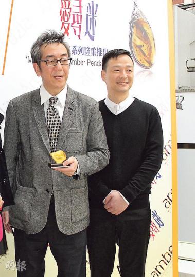 陶傑與王喜均佩服敢言的人。（攝影/記者：李潔盈）