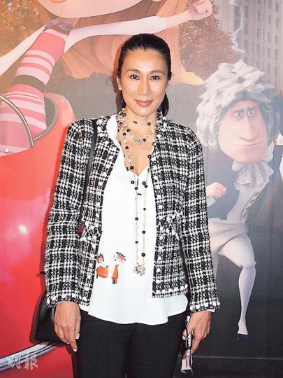 黃佩霞表示女兒已13歲， 感嘆時光飛逝。（攝影/記者﹕鍾一虹）