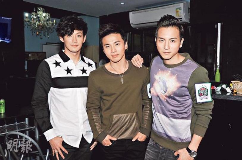 Lollipop F三位成員威廉、阿緯及小煜透露4月來港宣傳新碟。(攝影:鍾偉茵) Lollipop F三位成員威廉、阿緯及小煜透露4月來港宣傳新碟。(攝影:鍾偉茵)