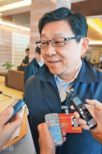 大陸海協會會長陳德銘暗示,「習馬會」可能選在港澳以外的第三地舉行。(林迎攝) 大陸海協會會長陳德銘暗示,「習馬會」可能選在港澳以外的第三地舉行。(林迎攝)