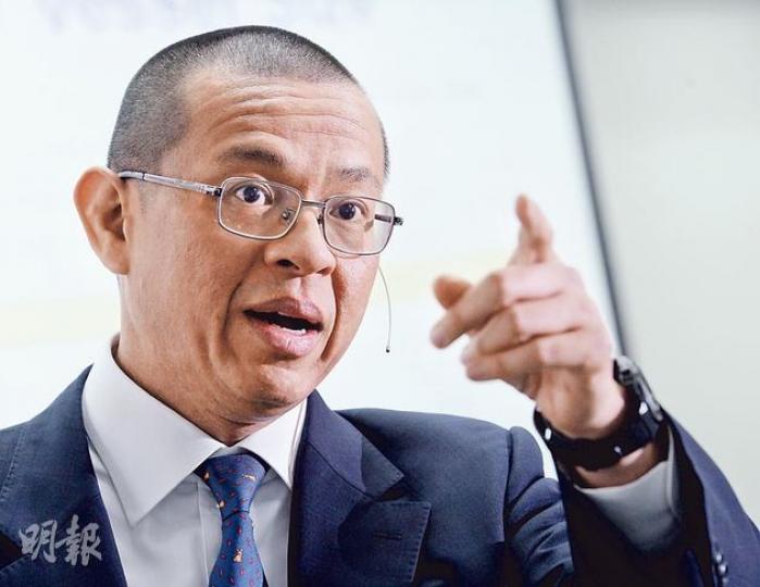 東方海外署理財務總裁董立新昨日稱，行業運力今年供過於求的情况有所改善，又指今年頭兩個月亞洲至歐洲的貨運量較去年為高。（劉焌陶攝）