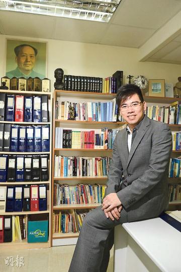 香港研究達人張少強(陳淑安攝)(陳淑安攝) 香港研究達人張少強(陳淑安攝)(陳淑安攝)