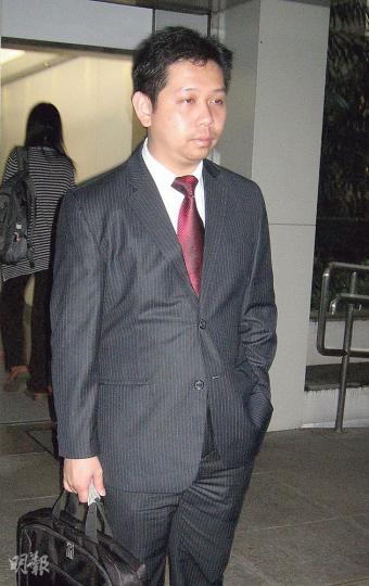 有「末日博士」之稱的羅家聰昨日作供時說，「我諗我唔係任何時候都睇淡（個市）」。（謝美琳攝）