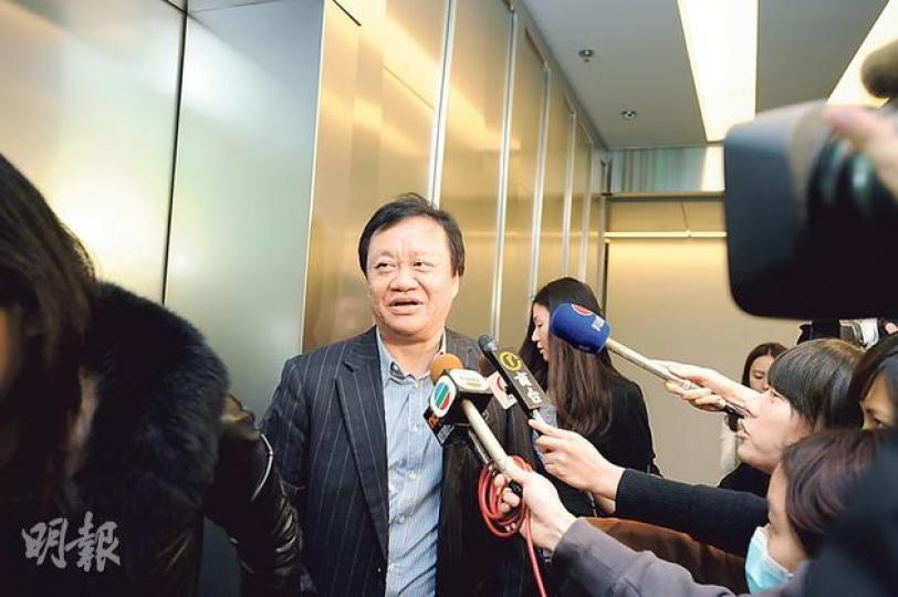 中信21世紀昨日舉行特別股東大會,通過由阿里巴巴收購股權的決議。獨立非執行董事許浩明(圖)也有出席。(胡景禧攝) 中信21世紀昨日舉行特別股東大會,通過由阿里巴巴收購股權的決議。獨立非執行董事許浩明(圖)也有出席。(胡景禧攝)