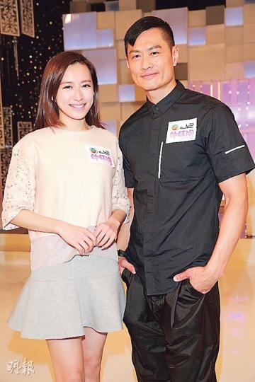 龔嘉欣與黃德斌上節目大談減壓方法。（攝影/記者﹕陳釗）