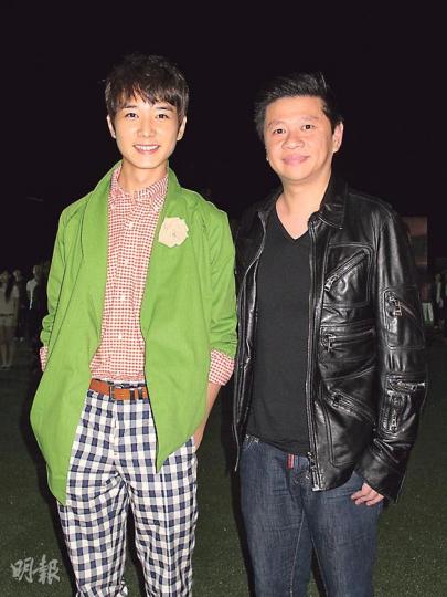 BabyJohn成為蕭定一旗下藝人，將會在3年內拍6部戲。（攝影/記者﹕李潔盈）
