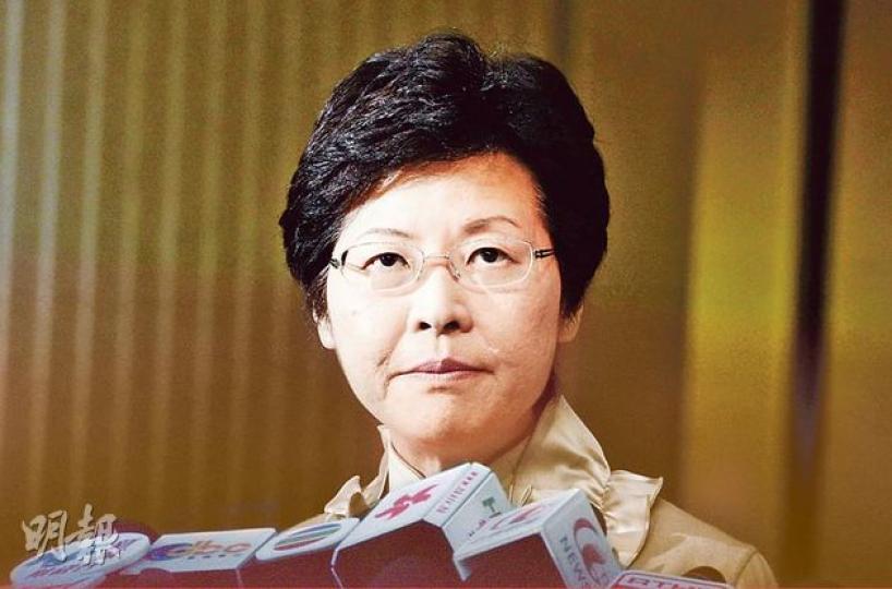 政府委任法官夏正民領導的3人獨立專家小組，檢討高鐵延誤。昨日署任行政長官的林鄭月娥說，小組負責檢討港鐵及政府監督高鐵工程的機制，不會提出懲處官員及港鐵管理層。（劉焌陶攝）