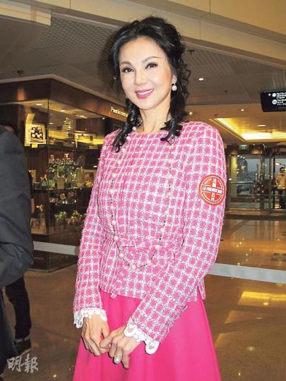 謝玲玲表示介紹女仔給大仔林孝賢，但未必有用。（攝影/記者﹕李潔盈）