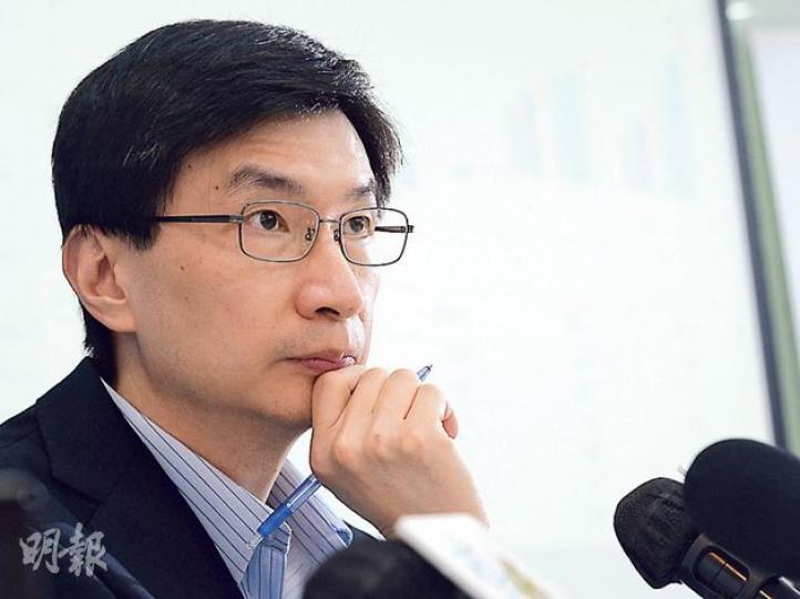 社聯發表的「香港社會發展指數」中的房屋指數見新低,公屋輪候人數急增是原因次一,社聯行政總裁蔡海偉(圖)促請市建局重建項目興建供屋,增加供應。(劉焌陶攝) 社聯發表的「香港社會發展指數」中的房屋指數見新低,公屋輪候人數急增是原因次一,社聯行政總裁蔡海偉(圖)促請市建局重建項目興建供屋,增加供應。(劉焌陶攝)