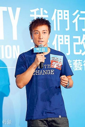 方力申首次構思及籌備慈善項目，獲父母及胞弟現身支持。（攝影﹕梁迺楠）