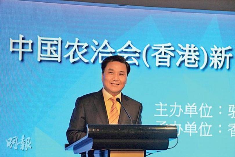 市長武國定談起老拍檔劉國慶時,指他僅是因為個性問題受查。(明報記者攝) 市長武國定談起老拍檔劉國慶時,指他僅是因為個性問題受查。(明報記者攝)