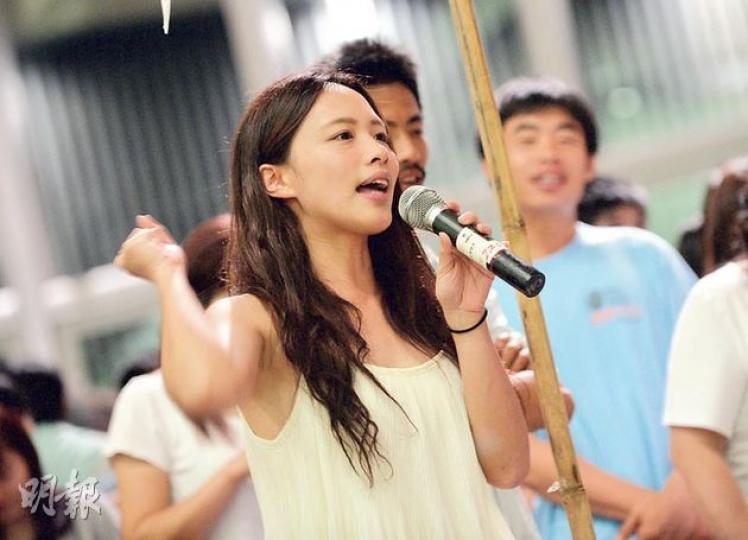 土地正義聯盟執委何潔泓。(盧翊銘攝) 土地正義聯盟執委何潔泓。(盧翊銘攝)