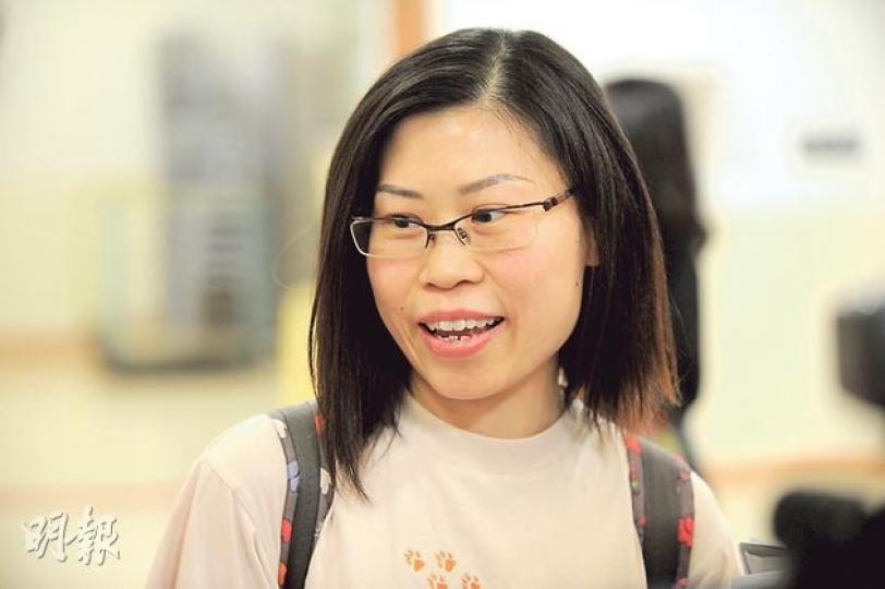 關太(圖)因擔心北區學位競爭激烈,兩年前由北區搬到九龍塘居住,女兒終如願入讀瑪利諾修院學校(小學部)。(葉家豪攝) 關太(圖)因擔心北區學位競爭激烈,兩年前由北區搬到九龍塘居住,女兒終如願入讀瑪利諾修院學校(小學部)。(葉家豪攝)