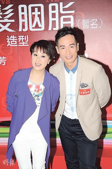 蓋鳴暉大讚陳豪是好演員。(攝影/記者:梁榮達) 蓋鳴暉大讚陳豪是好演員。(攝影/記者:梁榮達)