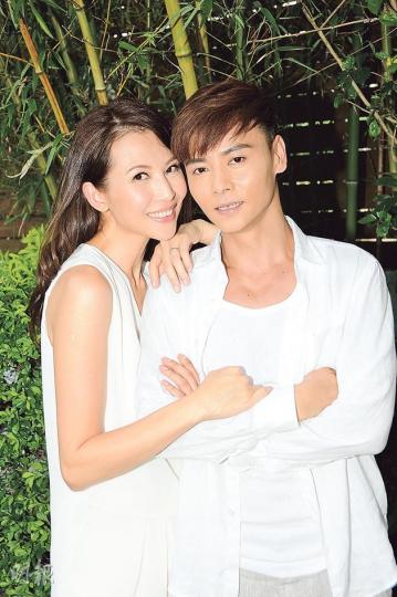 蔡少芬與張晉夫妻檔拍廣告,兩公婆直認酬勞好理想。(攝影/記者:梁榮達) 蔡少芬與張晉夫妻檔拍廣告,兩公婆直認酬勞好理想。(攝影/記者:梁榮達)
