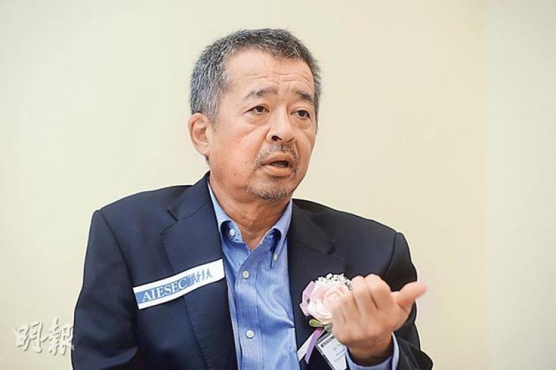日本索尼港區董事長中西泰介表示,儘管香港銷售增長不及內地,但本港接受新事物快,對內地續有Showcase(示範)作用。(黃志東攝) 日本索尼港區董事長中西泰介表示,儘管香港銷售增長不及內地,但本港接受新事物快,對內地續有Showcase(示範)作用。(黃志東攝)