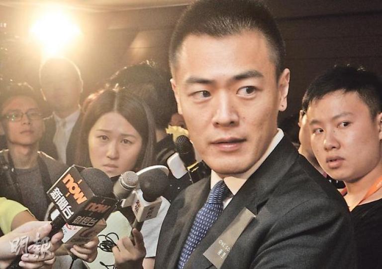 華置主席兼行政總裁劉鳴煒表示,西環南里壹號預計於2016年4月落成,項目將會盡快上載樓書,預計在未來數周可推售。(劉焌陶攝) 華置主席兼行政總裁劉鳴煒表示,西環南里壹號預計於2016年4月落成,項目將會盡快上載樓書,預計在未來數周可推售。(劉焌陶攝)