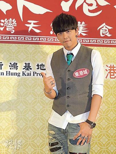 小鬼來港出席商場活動,昨晨看報道才知高雄發生大爆炸,感到擔心及難過。(攝影/記者﹕楊安莉) 小鬼來港出席商場活動,昨晨看報道才知高雄發生大爆炸,感到擔心及難過。(攝影/記者﹕楊安莉)