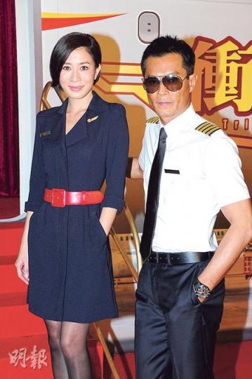 古仔與阿佘相隔15年後再合作，還事先張揚有親熱戲。（攝影﹕鍾偉茵）