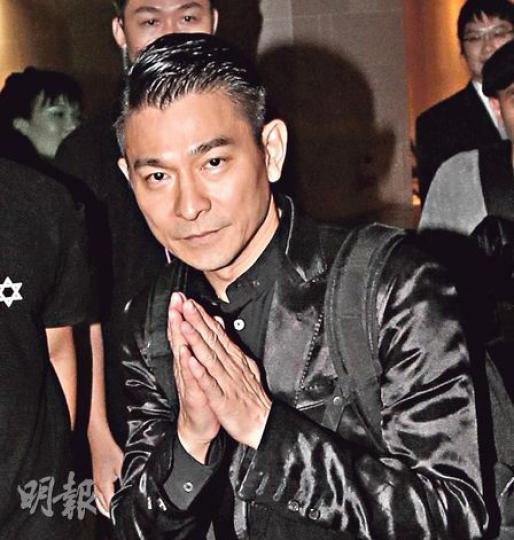 華仔現身台灣參與歌迷會活動，亦不忘為高雄打氣。（攝影﹕娛樂組）