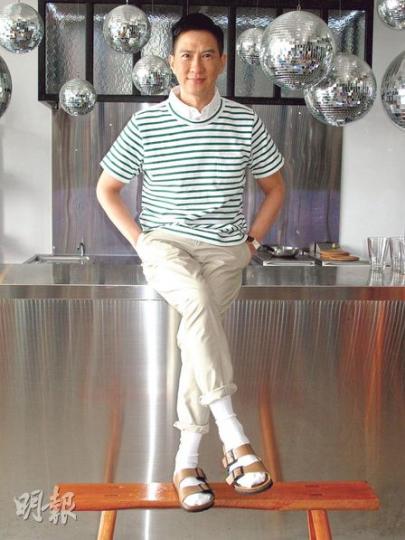 家輝雖然形容牀戲「好離譜」,但強調沒賣弄色情,亦絕無意淫。(攝影/記者:柯美) 家輝雖然形容牀戲「好離譜」,但強調沒賣弄色情,亦絕無意淫。(攝影/記者:柯美)
