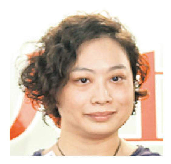 有肢體殘缺的得獎義工翟文鳳（圖），做義工15年，深信可以生命影響生命。（林婉斐攝）