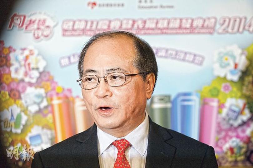 教育局長吳克儉昨說保普選反佔中大聯盟設立舉報罷課熱線,出發點是保護學生,而學校經常收到外界投訴,應已習慣「個別熱線」。(李紹昌攝) 教育局長吳克儉昨說保普選反佔中大聯盟設立舉報罷課熱線,出發點是保護學生,而學校經常收到外界投訴,應已習慣「個別熱線」。(李紹昌攝)