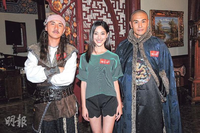 洪永城(左起)、陳凱琳及陳展鵬希望黃浩然早日康復。(攝影/記者:林祖傑) 洪永城(左起)、陳凱琳及陳展鵬希望黃浩然早日康復。(攝影/記者:林祖傑)