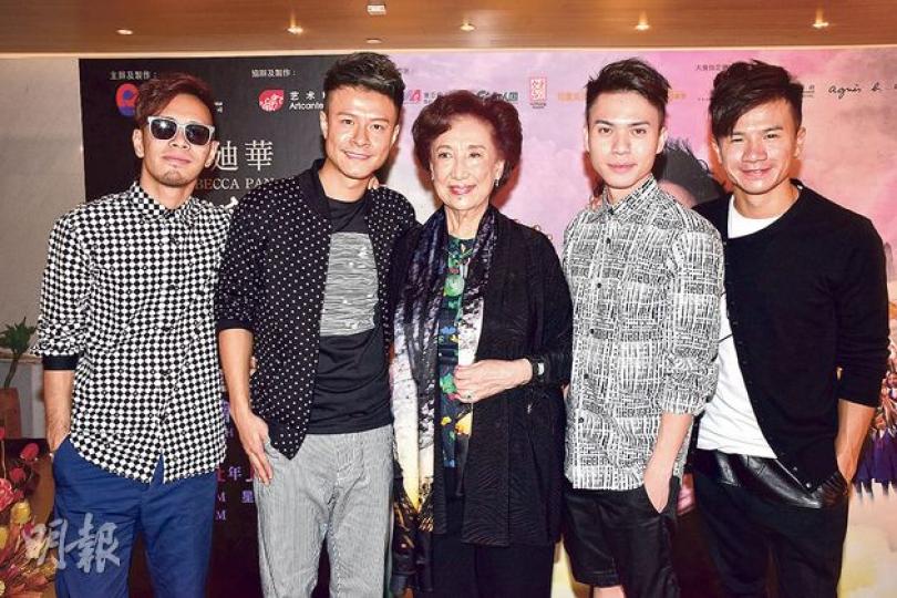 C AllStar表示潘迪華80多歲仍追尋夢想,他們希望60歲時也有這份追夢的心。(攝影/記者:梁迺楠) C AllStar表示潘迪華80多歲仍追尋夢想,他們希望60歲時也有這份追夢的心。(攝影/記者:梁迺楠)