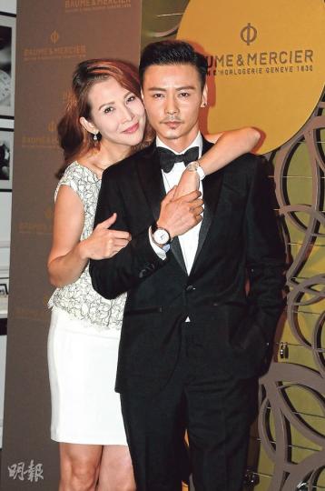 蔡少芬與張晉互爆愛的宣言曬恩愛。(攝影:孫華中) 蔡少芬與張晉互爆愛的宣言曬恩愛。(攝影:孫華中)