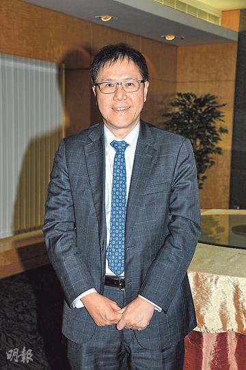 鄭善強稱無綫沒下令旗下藝人對「佔中」封口。(攝影/記者:陳釗) 鄭善強稱無綫沒下令旗下藝人對「佔中」封口。(攝影/記者:陳釗)