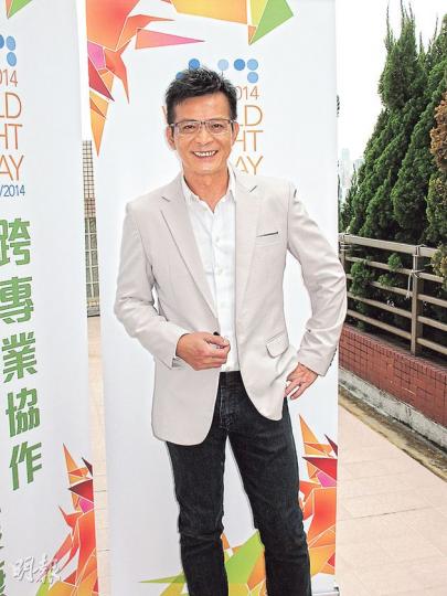 黃日華講到「佔中」事件,他以盲人睇電視來形容:「無眼睇。」(攝影/記者:柯美) 黃日華講到「佔中」事件,他以盲人睇電視來形容:「無眼睇。」(攝影/記者:柯美)