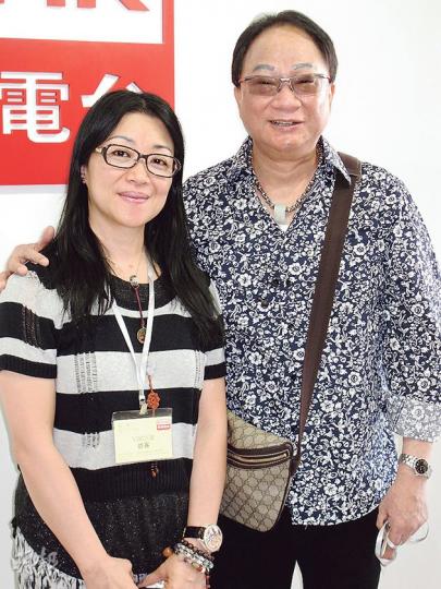 徐小明與太太昨出席港台活動。(攝影/記者﹕柯美)石修表示不排除再與港視或任何一家電視台合作。(攝影/記者﹕柯美) 徐小明與太太昨出席港台活動。(攝影/記者﹕柯美)石修表示不排除再與港視或任何一家電視台合作。(攝影/記者﹕柯美)