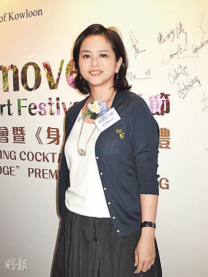 葉蘊儀以駐場藝術家身分,出席藝術節活動。(攝影/記者:李潔盈) 葉蘊儀以駐場藝術家身分,出席藝術節活動。(攝影/記者:李潔盈)