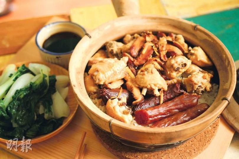 雞翼煲仔飯(饒雙宜攝)(饒雙宜攝)家居吧也可見美味飯焦啊!(饒雙宜攝) 雞翼煲仔飯(饒雙宜攝)(饒雙宜攝)家居吧也可見美味飯焦啊!(饒雙宜攝)