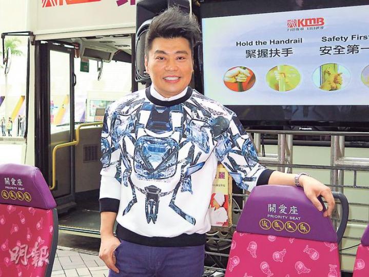 阮兆祥稱其演出內容緊湊,呼籲觀眾不要遲到!(攝影/記者:孫慧莊) 阮兆祥稱其演出內容緊湊,呼籲觀眾不要遲到!(攝影/記者:孫慧莊)