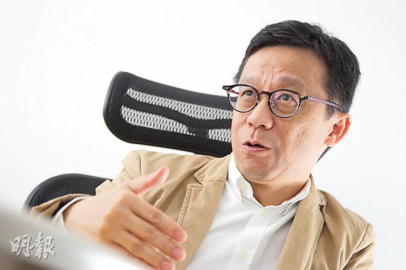 港視主席王維基表示,現時接收港視應百分百暢順,最遲今日會公布首周收視率。(林俊源攝) 港視主席王維基表示,現時接收港視應百分百暢順,最遲今日會公布首周收視率。(林俊源攝)