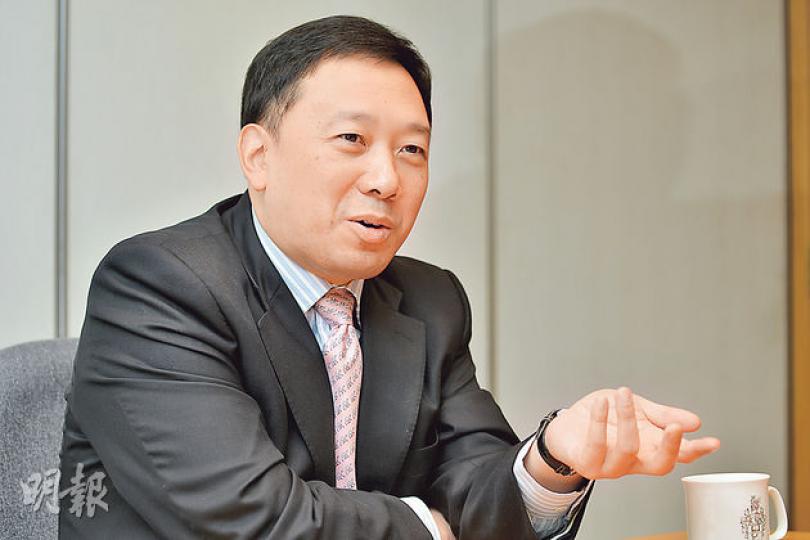 有利集團副主席黃天祥表示,土瓜灣利•港灣18是集團在港首個住宅項目,期望樓盤可極速清袋。(黃志東攝) 有利集團副主席黃天祥表示,土瓜灣利•港灣18是集團在港首個住宅項目,期望樓盤可極速清袋。(黃志東攝)