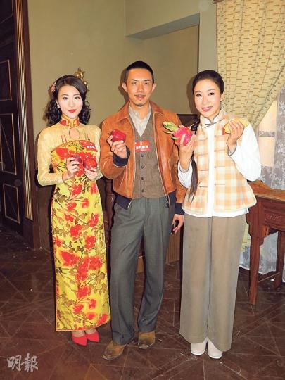 林夏薇(左起)、張繼聰及楊怡在劇中的感情線錯綜複雜。(攝影/記者:孫慧莊) 林夏薇(左起)、張繼聰及楊怡在劇中的感情線錯綜複雜。(攝影/記者:孫慧莊)