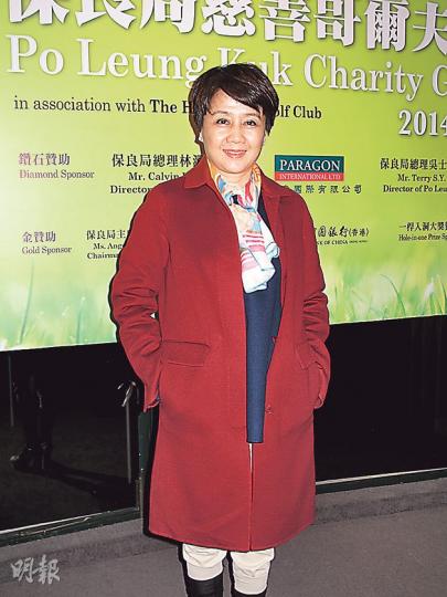 賭王四太梁安琪對兒子拍拖的事不便回應。(攝影/記者:林蘊兒) 賭王四太梁安琪對兒子拍拖的事不便回應。(攝影/記者:林蘊兒)