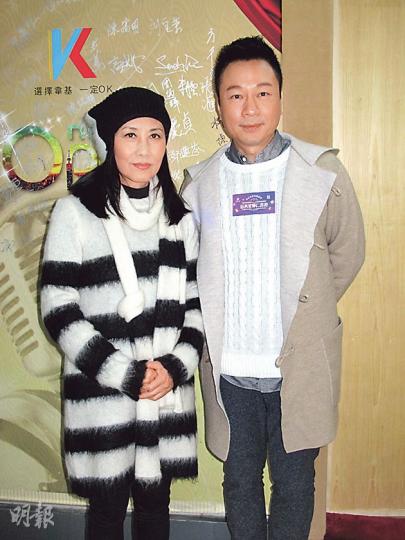 汪明荃與黎耀祥相隔17年再合作,將表演粵劇。(攝影/記者:鍾一虹) 汪明荃與黎耀祥相隔17年再合作,將表演粵劇。(攝影/記者:鍾一虹)