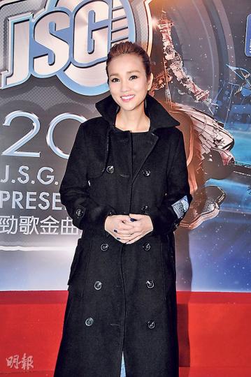 謝安琪表示入行10年才有信心應付任何演出狀况。（攝影/記者：林祖傑）鄭俊弘會否在《勁歌》再下一城？（攝影/記者：林祖傑）泳兒（左）與洪卓立（右）今年有份角逐男、女歌手獎項，他們認為有份角逐已很開心。（攝影/記者：林祖傑）