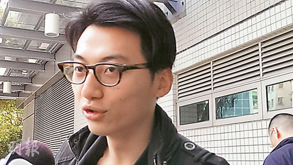法庭「學生前線」成員鄭錦滿指案件已進入司法程序,不予評論,尊重法庭的裁決。(章淑廉攝) 法庭「學生前線」成員鄭錦滿指案件已進入司法程序,不予評論,尊重法庭的裁決。(章淑廉攝)